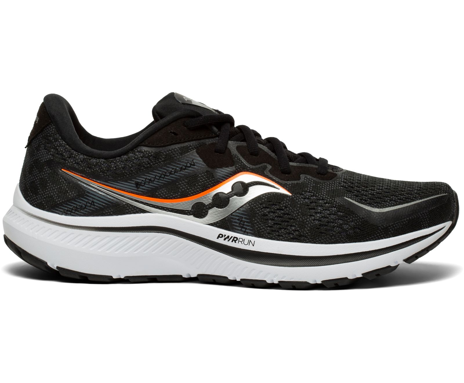 Saucony Omni 20 Men\'s Running Shoes Black / White | Canada 537JPQJ